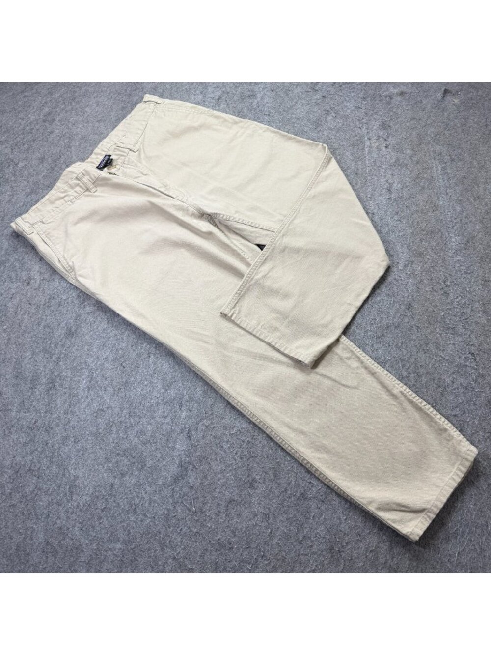Patagonia Duck Pants Men 38 x 28 Khaki Beige Straight Leg Canvas 55875